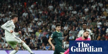 Valverde’s astonishing Real Madrid hat-trick leaves Manchester City on brink | Champions League