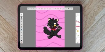 iPad A16 kids drawing