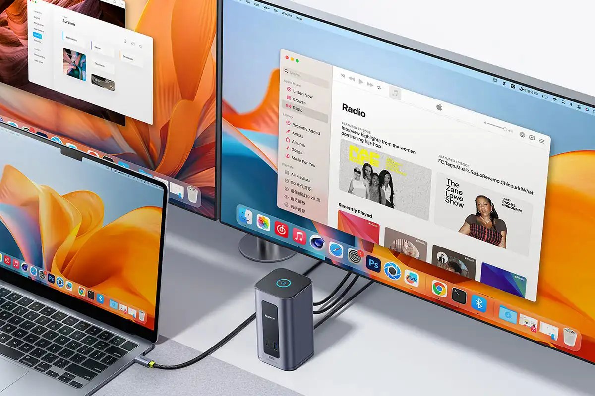 Baseus Nomos NU1 Spacemate Air – two 2.5K displays at 60Hz