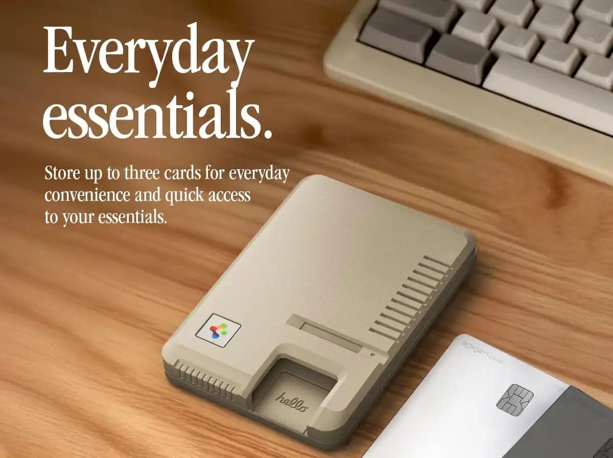 Spigen Classic LS retro Mac wallet