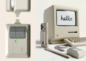 Spigen Classic LS Retro Macintosh iPhone AirPods Wallet Strap