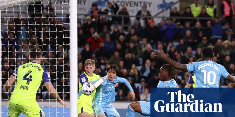 Championship roundup: Coventry pull away as Middlesbrough lose to Charlton | Championship