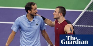 Draper knocked out as Medvedev capitalises on controversial call at Indian Wells | Tennis