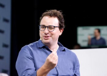 Anthropic Co-Founder & CEO Dario Amodei speaks onstage during TechCrunch Disrupt 2023 at Moscone Center.