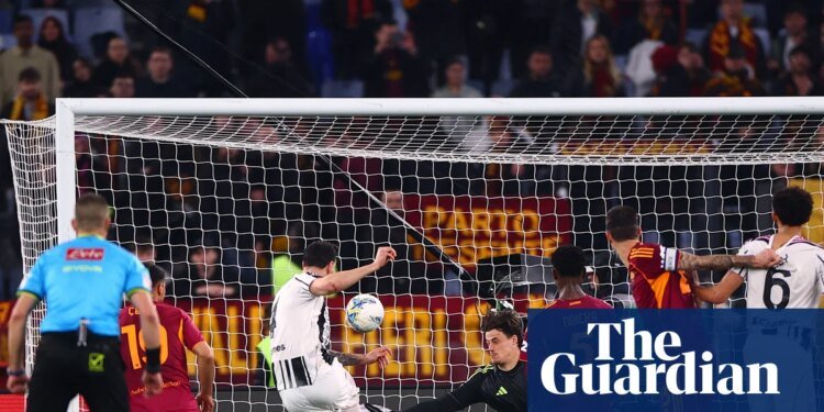 European football: Late fightback at Roma keeps Juventus in hunt for top-four spot | European club football