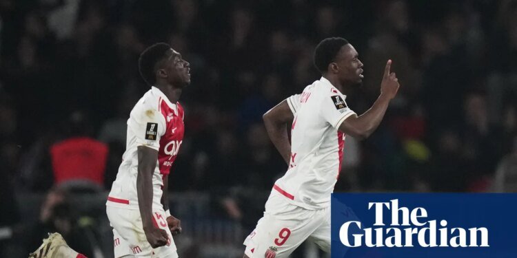 European football: Monaco dent PSG title hopes with victory at Parc des Princes | European club football