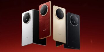 Honor launches its new slim foldable Magic V6 with a 6,600 mAh battery