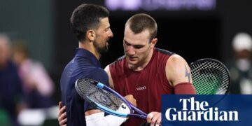 Jack Draper defeats Novak Djokovic to keep Indian Wells title defence on track | Jack Draper