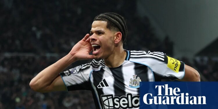 Osula wonder goal for 10-man Newcastle ends Carrick’s unbeaten Manchester United start | Premier League