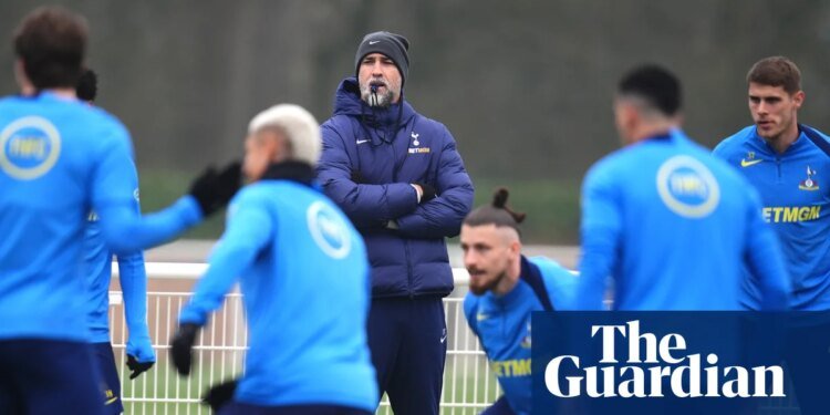 Relegation fight is priority for Spurs, not Champions League, says Igor Tudor | Tottenham Hotspur