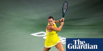 Sabalenka may avoid championships in Dubai after ‘ridiculous’ comment | Tennis