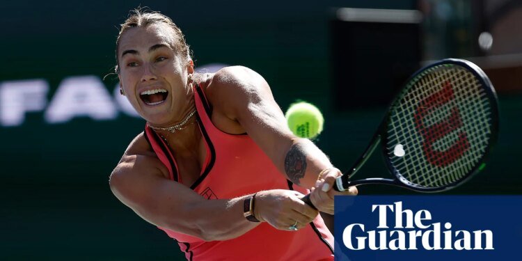 Sabalenka powers past Osaka to reach Indian Wells quarter-finals | Tennis