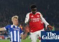 Saka responds to criticism of Arsenal by insisting ‘we don’t listen to that stuff’ | Arsenal