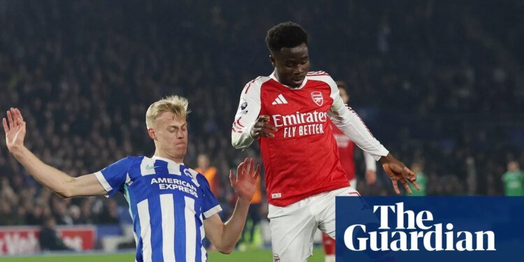 Saka responds to criticism of Arsenal by insisting ‘we don’t listen to that stuff’ | Arsenal