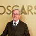 Steven Spielberg arrives on the red carpet for the Oscars Nominees Luncheon at The Beverly Hilton