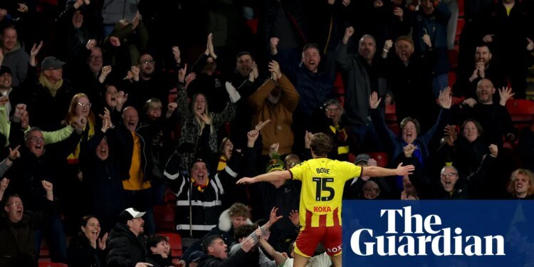 Watford rekindle playoff hopes with win to dent Wrexham promotion push | Championship